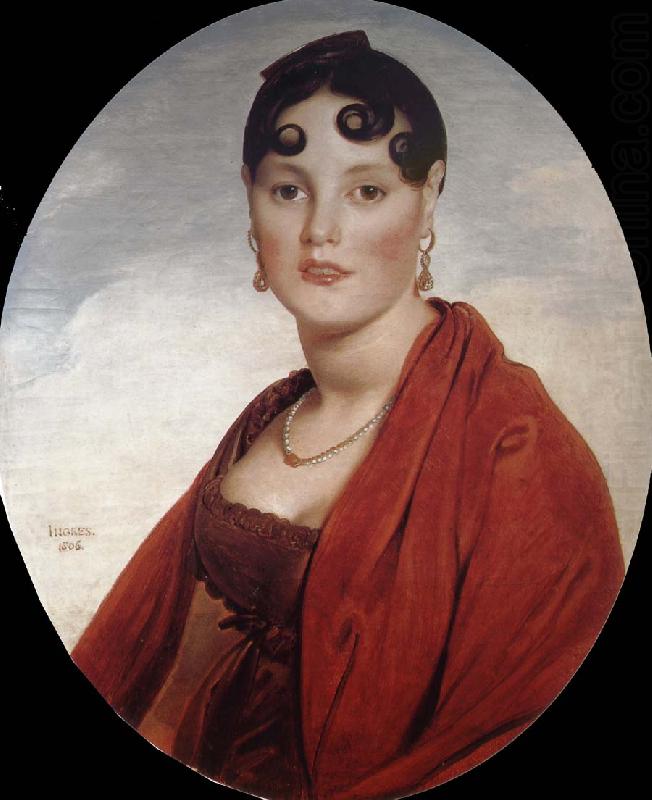 Portrait of woman, Jean-Auguste Dominique Ingres